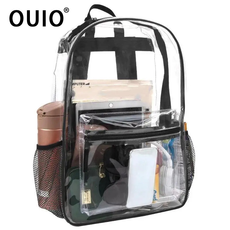 Laptop Bag - حقيبة ظهر شفافة مقاومة للماء من