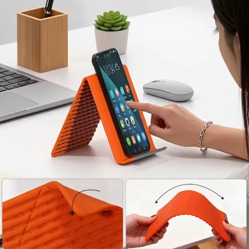 Laptop Stand - حامل هاتف سيليكون قابل للتعديل متعدد