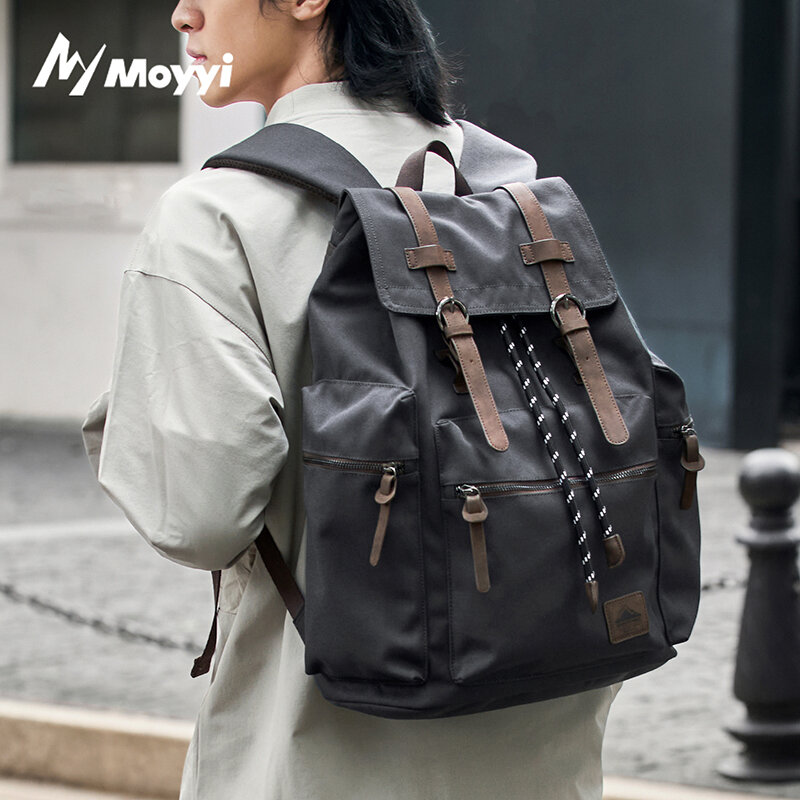 Laptop Bag - حقيبة ظهر كبيرة من MOYYI بسعة