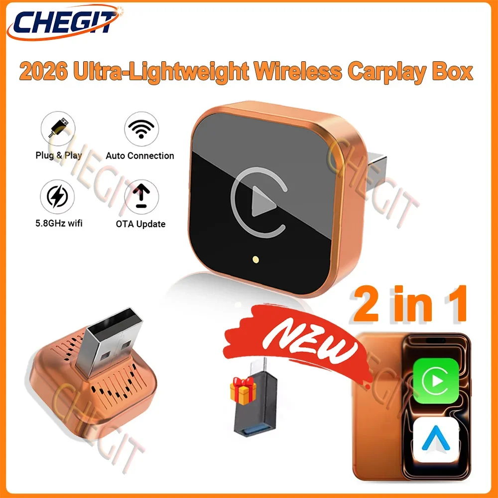 Usb Hub - أحدث محول CarPlay اللاسلكي 2in1 لعام