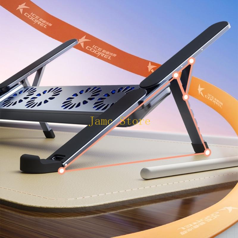 LX0B مبردات كمبيوتر محمول هادئ - مراجعة Laptop Cooling Pad وسعره