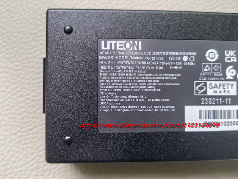 شاحن أصلي 20 فولت 6 أمبير PA-1 - مراجعة Laptop Charger وسعره