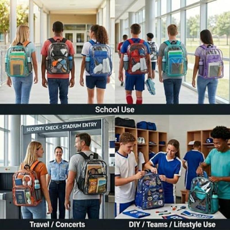 حقيبة ظهر شفافة مقاومة للماء م - مراجعة Laptop Bag وسعره